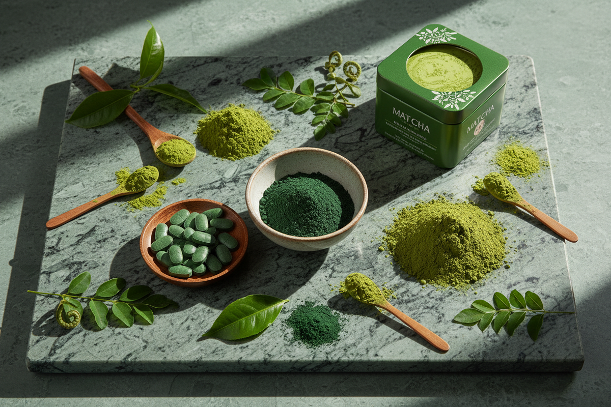 Algas & verdes