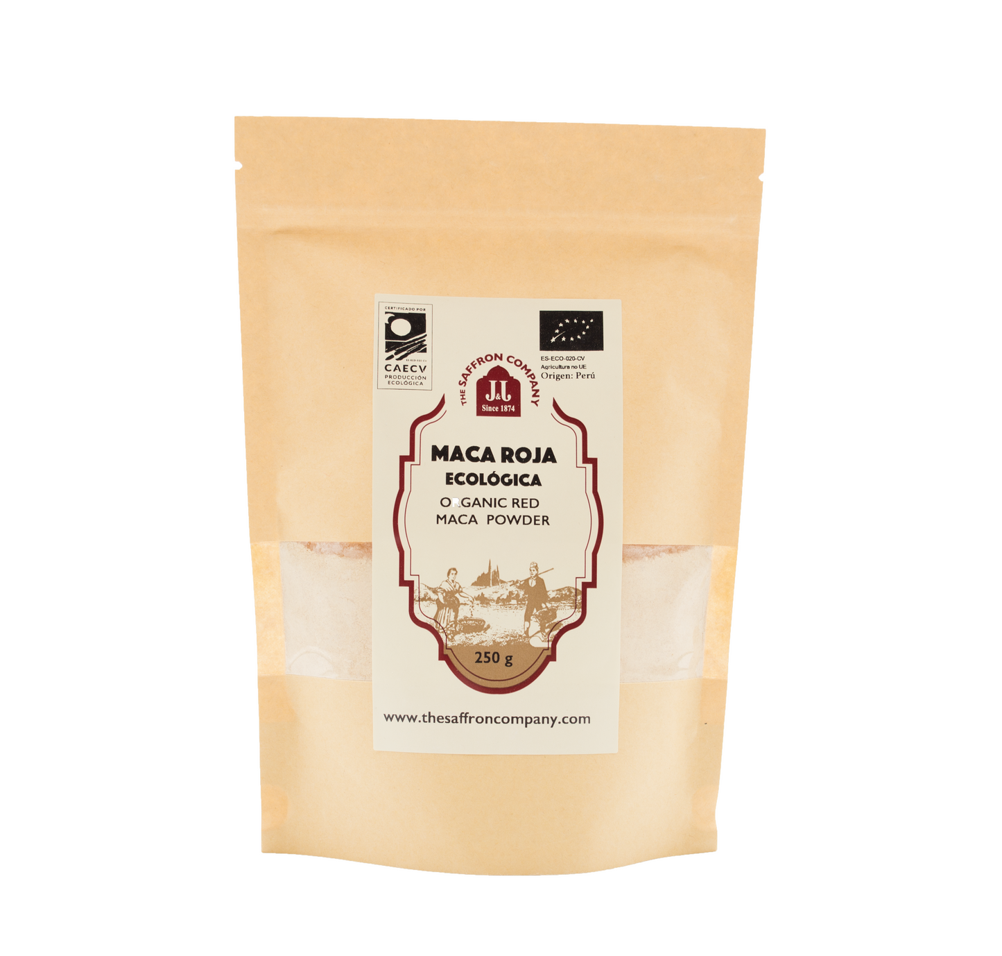 Bio-rotes Maca-Pulver