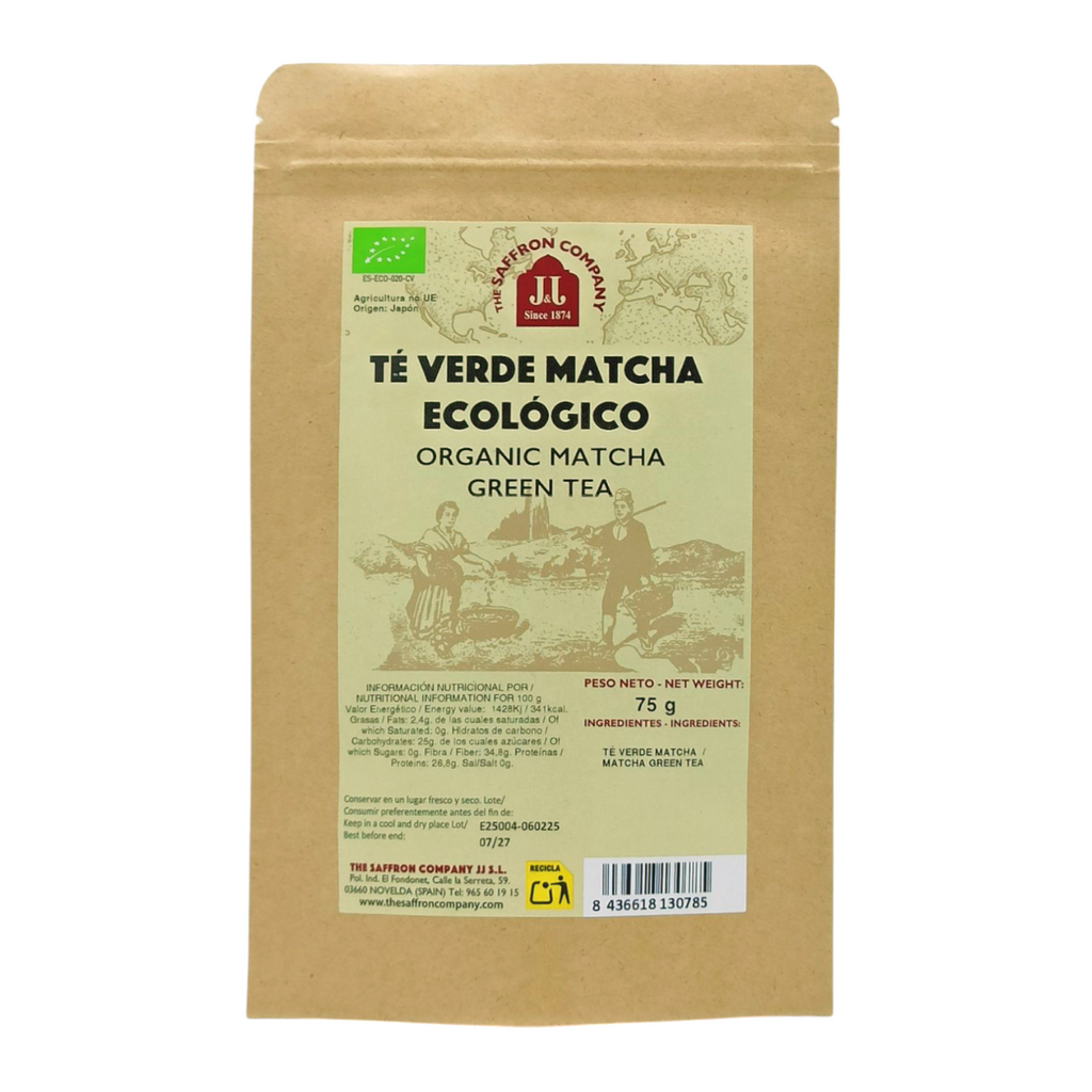 Té Matcha Japonés Ecológico 75gr