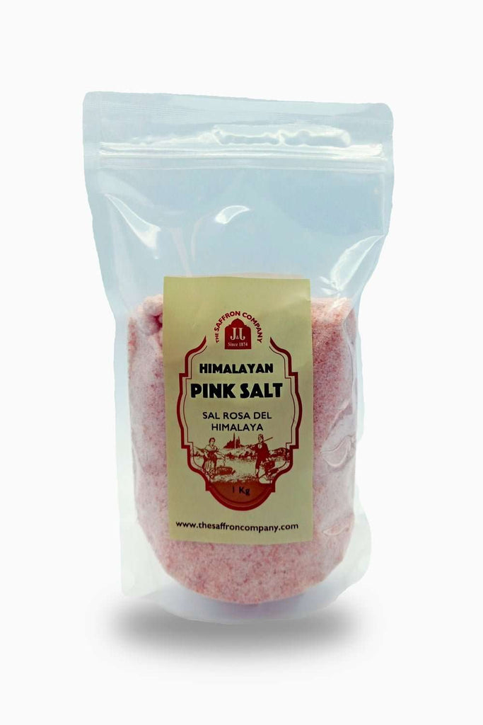 Sal Rosa del Himalaya Fina 1kg – The Saffron Company JJ